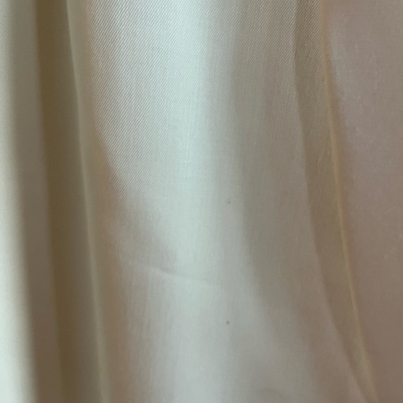 Vintage CELINE for Ira Berg Ivory Elegant Belted Long Sleeved Suit Dress WOOL 40 - Picture 7 of 15